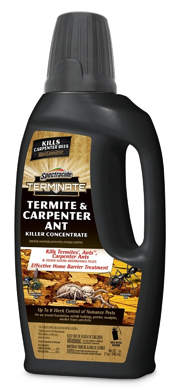 Spectracide Triazicide HG-96410 Termite and Carpenter Ant Killer, Liquid, 32 oz