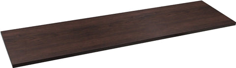 Knape & Vogt 1980 ESP 12X24 Shelf Board, 24 in L, 12 in W, Espresso, For: KV Standard/Bracket Shelving Systems, Pack of 5