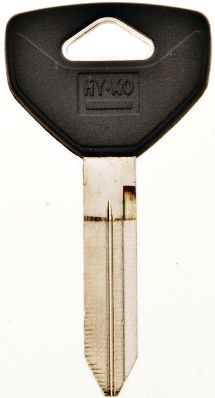 Hy-Ko 12005Y157 Key Blank, Brass, Nickel, For: Chrysler, Dodge, Eagle, Jeep, Plymouth Vehicles, Pack of 5