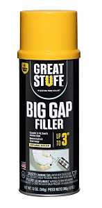 Great Stuff 157906 Triple Expanding Foam Sealant, Yellow, 12 oz Can
