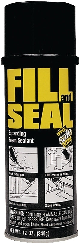 Great Stuff 157859 Expanding Foam Sealant, Yellow, 12 oz Aerosol Can