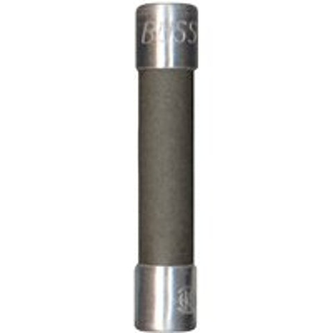 Bussmann BP/ABC-10 Fuse, 10 A, 250 VAC, 125 VDC, 200 A, 10 kA Interrupt, Ceramic Body, ABC, Fast Acting Fuse