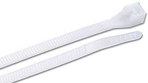 Gardner Bender 46-507N Cable Tie, Double-Lock Locking, 6/6 Nylon, Natural