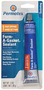 Permatex 80008 Sealant, 3 oz Tube, Paste, Alcohol