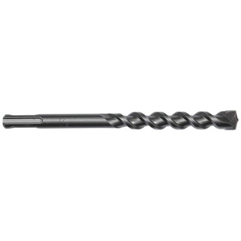 Irwin 322031 Hammer Drill Bit, 1/2 in Dia, 6 in OAL, Twist Flute, 1-Flute, 2 in Dia Shank, SDS Plus Shank