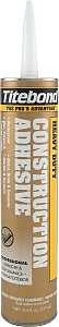 Titebond 5261 Construction Adhesive, Beige, 10 oz, Cartridge