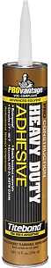 Titebond PROvantage 5251 Construction Adhesive, Light Brown, 10 oz Cartridge