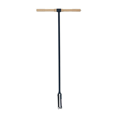 Seymour 21302 Iwan Auger, Riveted Blade, Steel Blade, Hardwood Handle, T-Shaped Handle, 49 in OAL