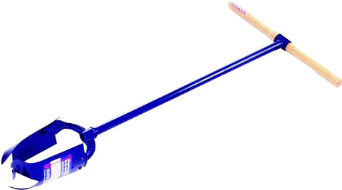 Seymour 21303 Iwan Auger, 46 in OAL, Riveted Blade, Steel Blade, Hardwood Handle