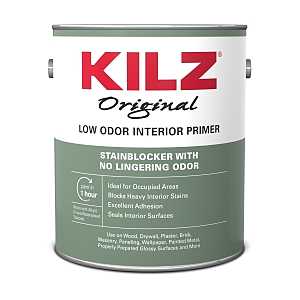 Kilz 10041 Primer, Oil Base, White, 1 gal, Pack of 4