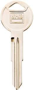 Hy-Ko 11010HD104 Automotive Key Blank, Brass, Nickel, For: Honda Vehicle Locks, Pack of 10