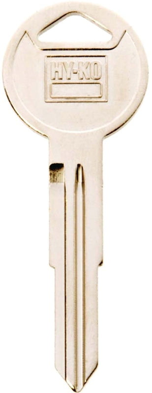 Hy-Ko 11010HD104 Automotive Key Blank, Brass, Nickel, For: Honda Vehicle Locks, Pack of 10