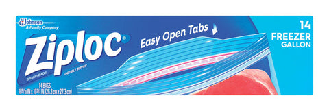 Ziploc 1 gal. Double Zipper Freezer Bag 14 pk