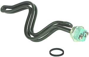 Camco USA 02953 Water Heater Element Screw Ripple Foldback, 240 V, 4500 W, Nickel Chromium Alloy