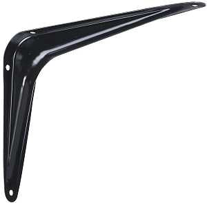 National Hardware 211BC N218-917 Shelf Bracket, 100 lb, 6 in L, Steel, Pack of 20