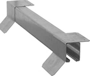 National Hardware N142-158 Box Rail, Steel, Galvanized, 12 ft L