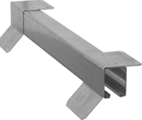 National Hardware N142-158 Box Rail, Steel, Galvanized, 12 ft L
