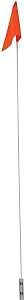 Kent 68110 Safety Flag, Fiberglass, Orange