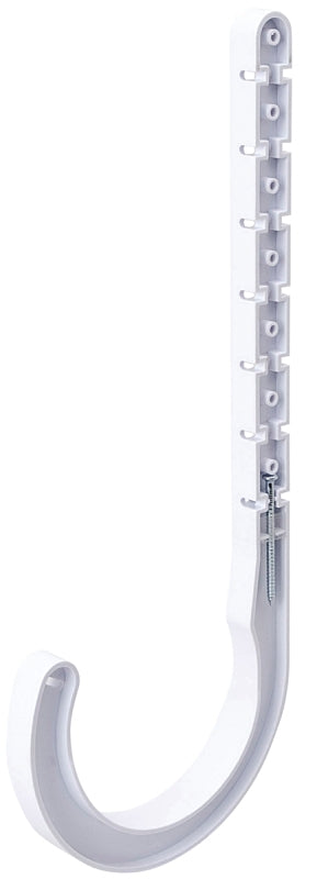 B & K P02-300HC Drain J-Hook, 3 in Opening, ABS, Pack of 10