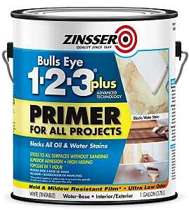 Zinsser 249937 Primer, White, 1 gal, Can, Pack of 2