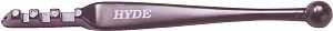 Hyde 45700 Glass Cutter, Carbide Cutting Edge, Metal Handle