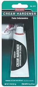 Bondo 913 Cream Hardener, 2.75 oz Tube, Cream, Pack of 6