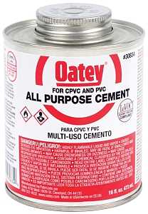 Harvey 30834 Cement, 16 oz, Liquid, Clear/Milky