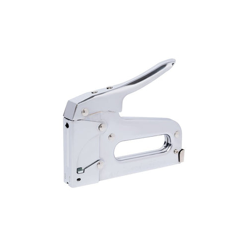 Arrow T50 Staple Gun, T50 Staple, 3/8 in W Crown, 1/4 to 9/16 in L Leg, Steel Staple