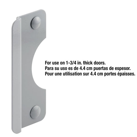 Defender Security U 9509 Latch Shield, 6 in L, 2-5/8 in W, Steel