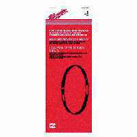 Milwaukee 48-39-0520 Band Saw Blade, Applicable Materials: Angle Iron, Copper, Metal, Angle Iron, 0.02 in THK