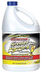 Greased Lightning 51100GRL Cleaner and Degreaser, 128 oz, Liquid, Pleasant