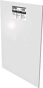 Plaskolite 11G0018A Flat Sheet, 24 in L, 18 in W, 0.1 in Thick, Clear, Pack of 10