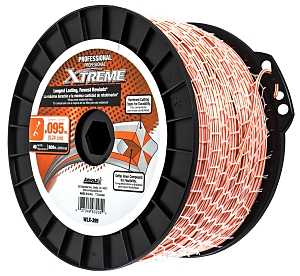 Arnold Xtreme Professional WLX-395 Trimmer Line Spool, 0.095 in Dia, 800 ft L, Monofilament