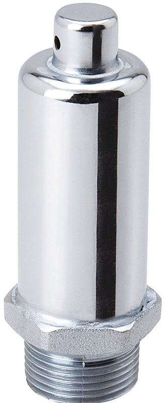 B & K 109-364 Radiator Steam Vent, Straight, Brass, 1/2 to 3/4 in Dime ...