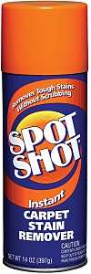 Spot Shot 009868 Carpet Stain Remover, 14 oz Aerosol Can, Liquid, Mild Glycol Ether