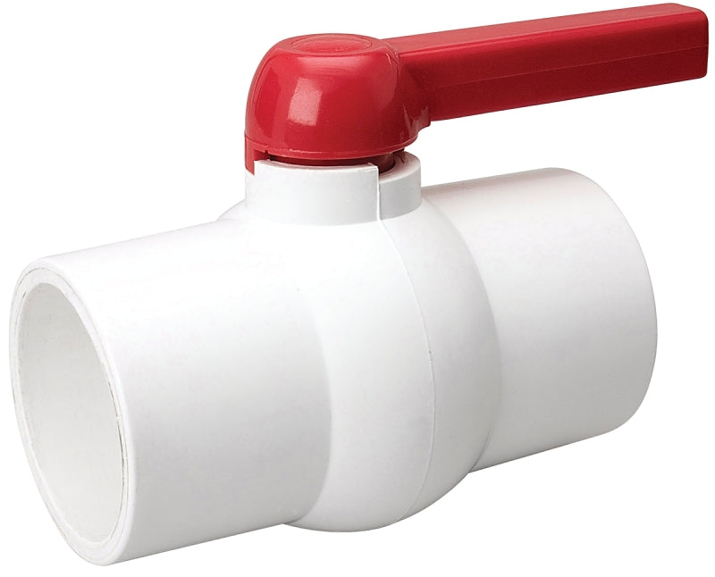 B & K 107-640 Ball Valve, 3 in Connection, Compression, 150 psi Pressu ...