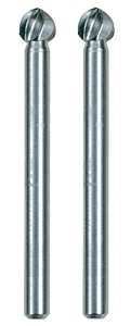 Dremel 192 Cutter, 3/16 in Dia, 1-1/2 in L, 1/8 in Dia Shank, HSS