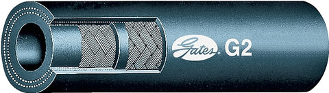 Gates 86624 Hose, 50 ft L, 3100 psi Pressure, Synthetic Rubber, Black