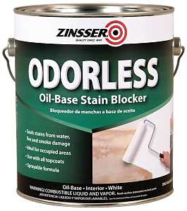 Zinsser 3951 Interior Stain Blocker, Flat, White, 1 gal, Pack of 4