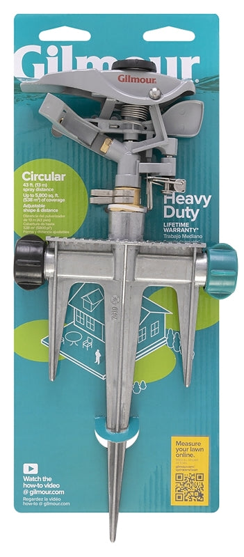 Gilmour 167MMS Circular Sprinkler with Spike Base