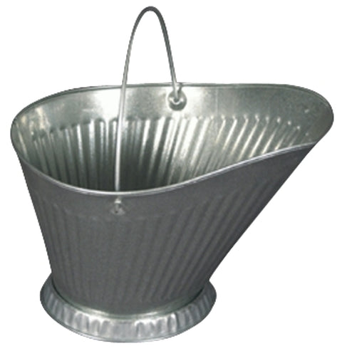 Behrens 617S Coal Hod, Steel, Galvanized, 3.5 Gallon