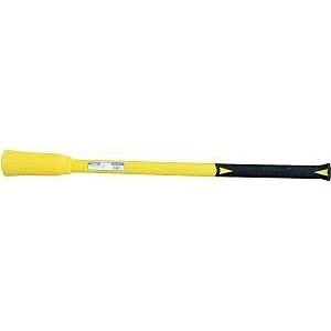 Link Handles 65053 Pick Handle, 36 in L, Fiberglass, Yellow, For: Railroad #6 Eye Picks and Mattocks