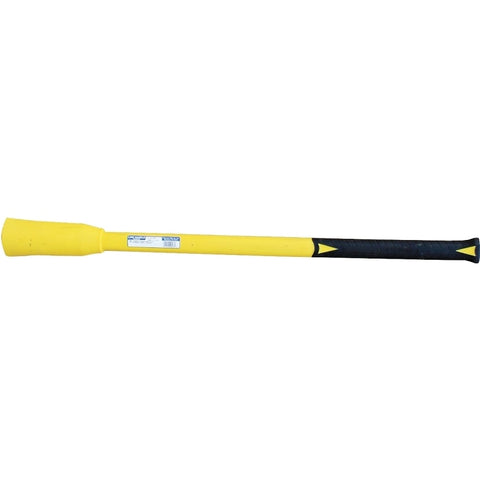 Link Handles 65053 Pick Handle, 36 in L, Fiberglass, Yellow, For: Railroad #6 Eye Picks and Mattocks