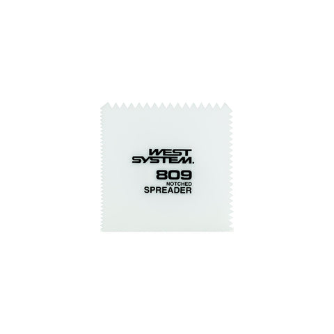 West System 809 Notched Spreader, 36/case
