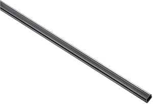 Stanley Hardware 4067BC Series N215-699 Metal Tube, Square, 48 in L, 1/2 in W, 16 ga Wall, Steel, Plain