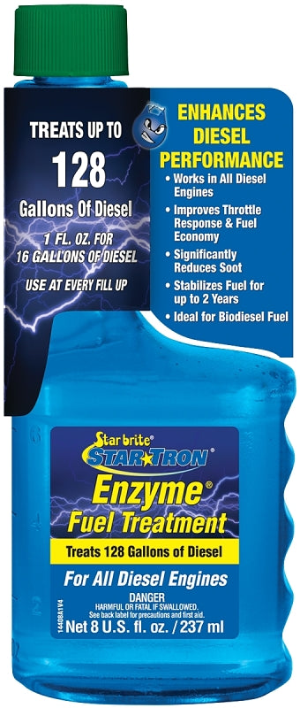 Star brite Star Tron Series 14408 Enzyme Fuel Treatment, 8 oz Bottle