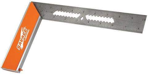 Swanson SAVAGE Series SVR149 Tri Square, Aluminum/Stainless Steel, 9 in L