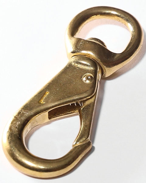 Baron 251BT-1 Quick Snap, 60 lb Working Load, Bronze, Polished