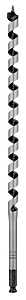 Irwin 3043008 Auger Drill Bit, 11/16 in Dia, 17 in OAL, Twist Flute, 1-Flute, 7/16 in Dia Shank