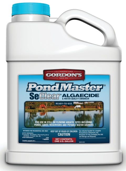 Gordon's PondMaster 3251072 Algaecide, Liquid, Light Blue, 1 gal